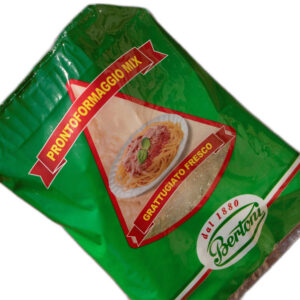 Formaggio grattugiato mix in atmosfera modificata